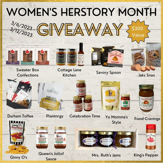 Women's Herstory Month Giveaway