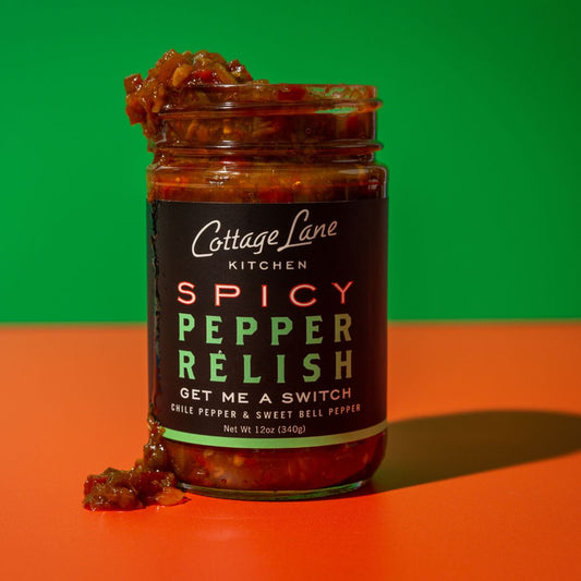 Get Me A Switch Spicy Pepper Relish by Cottage Lane Kitchen