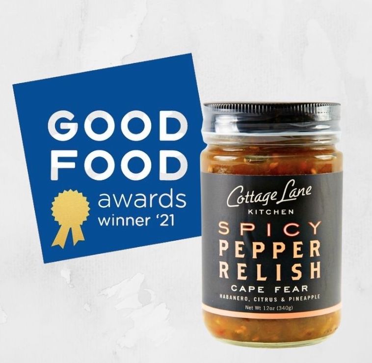 Cape Fear Spicy Pepper Relish is a 2021 Good Food Award Winner