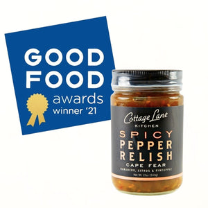Cape Fear Spicy Pepper Relish is a 2021 Good Food Award Winner